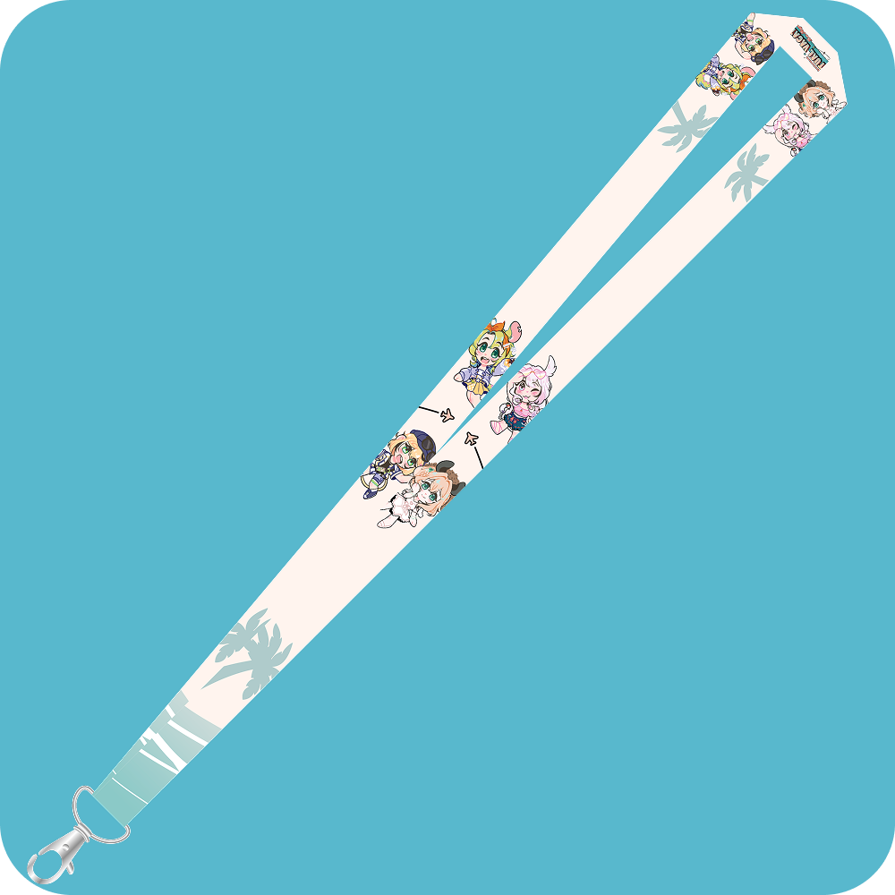Virtual Vacation lanyard